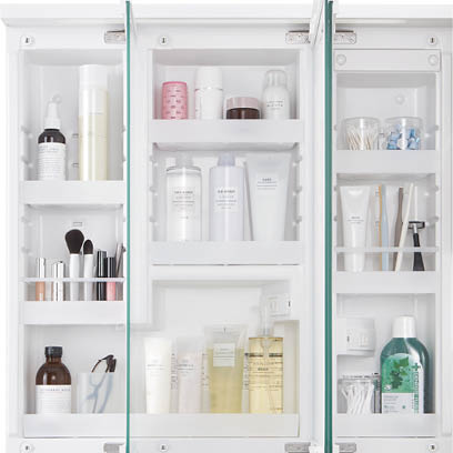 三面鏡トレイアレンジ