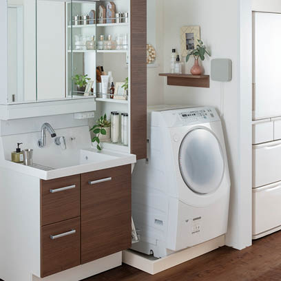 トールキャビネット/オープンランドリータイプ